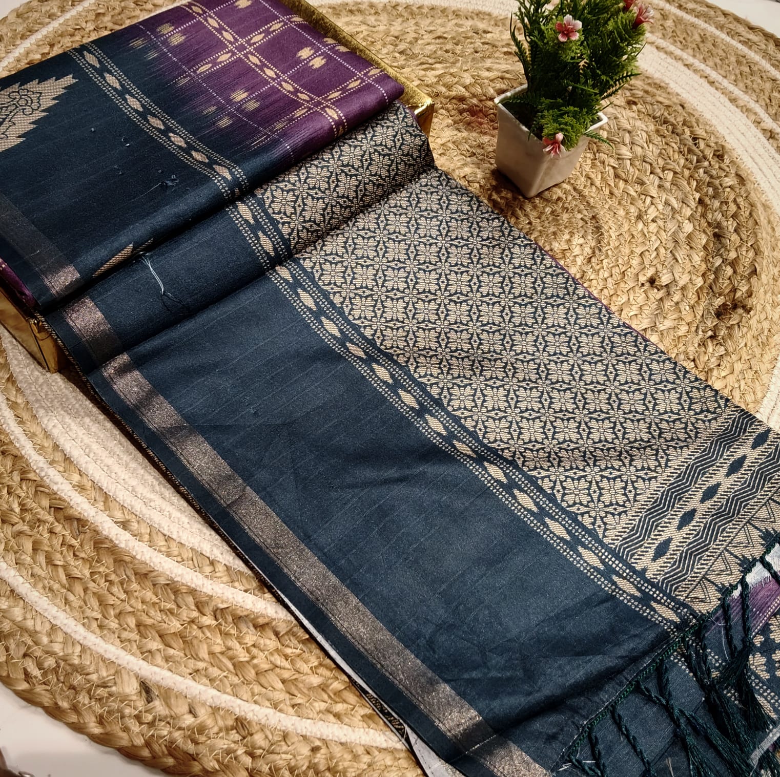 Offer Fancy Cotton Saree