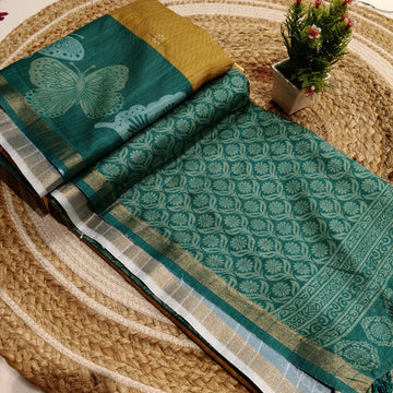 Offer Fancy Cotton Saree