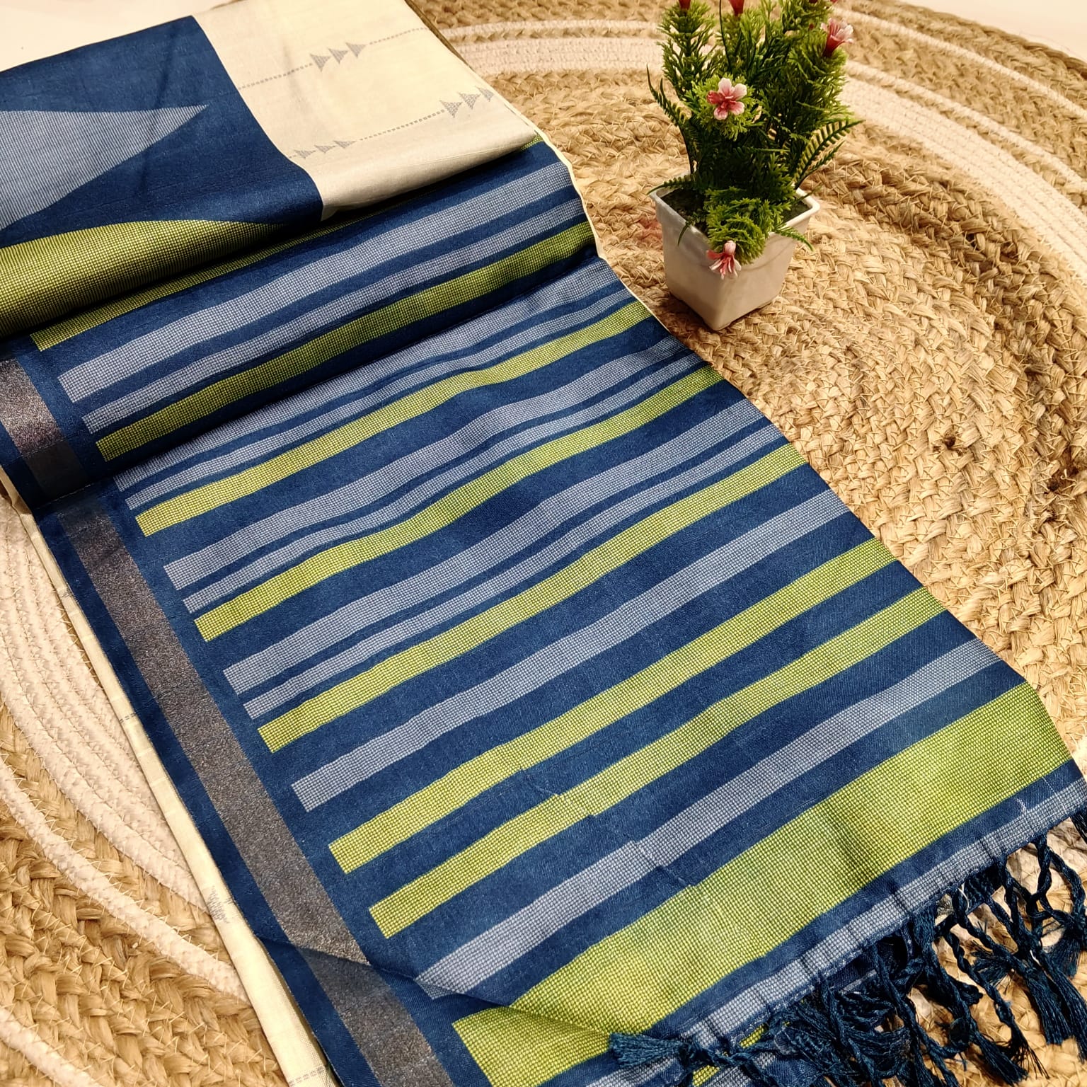 Offer Fancy Cotton Saree