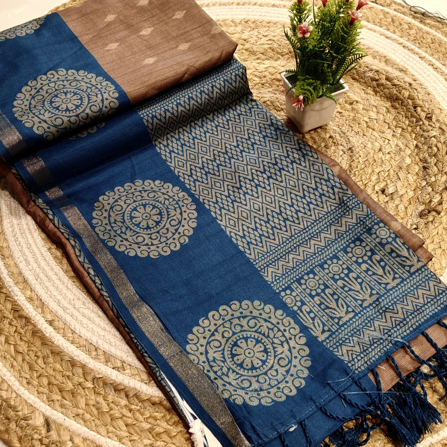 Offer Fancy Cotton Saree