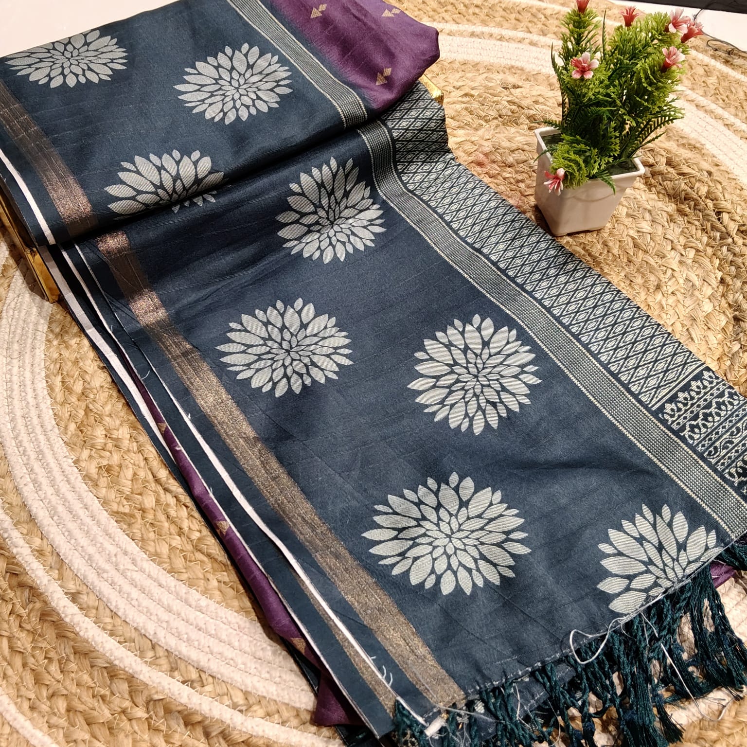Offer Fancy Cotton Saree