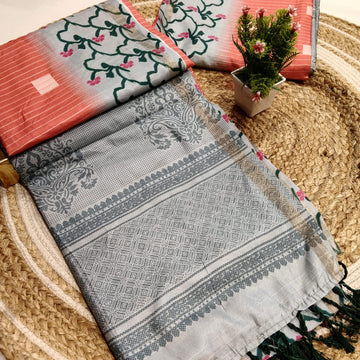 Offer Fancy Cotton Saree