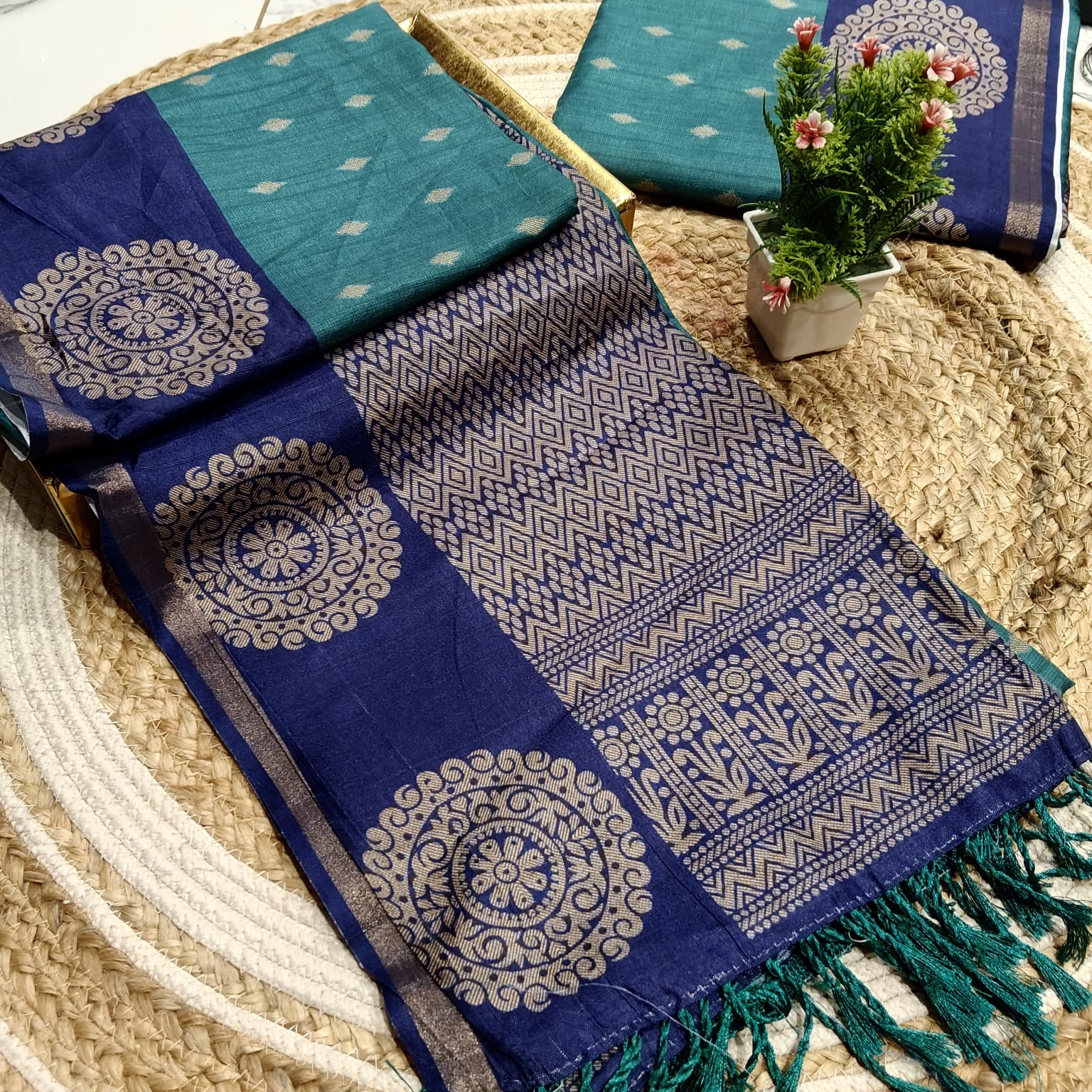 Offer Fancy Cotton Saree