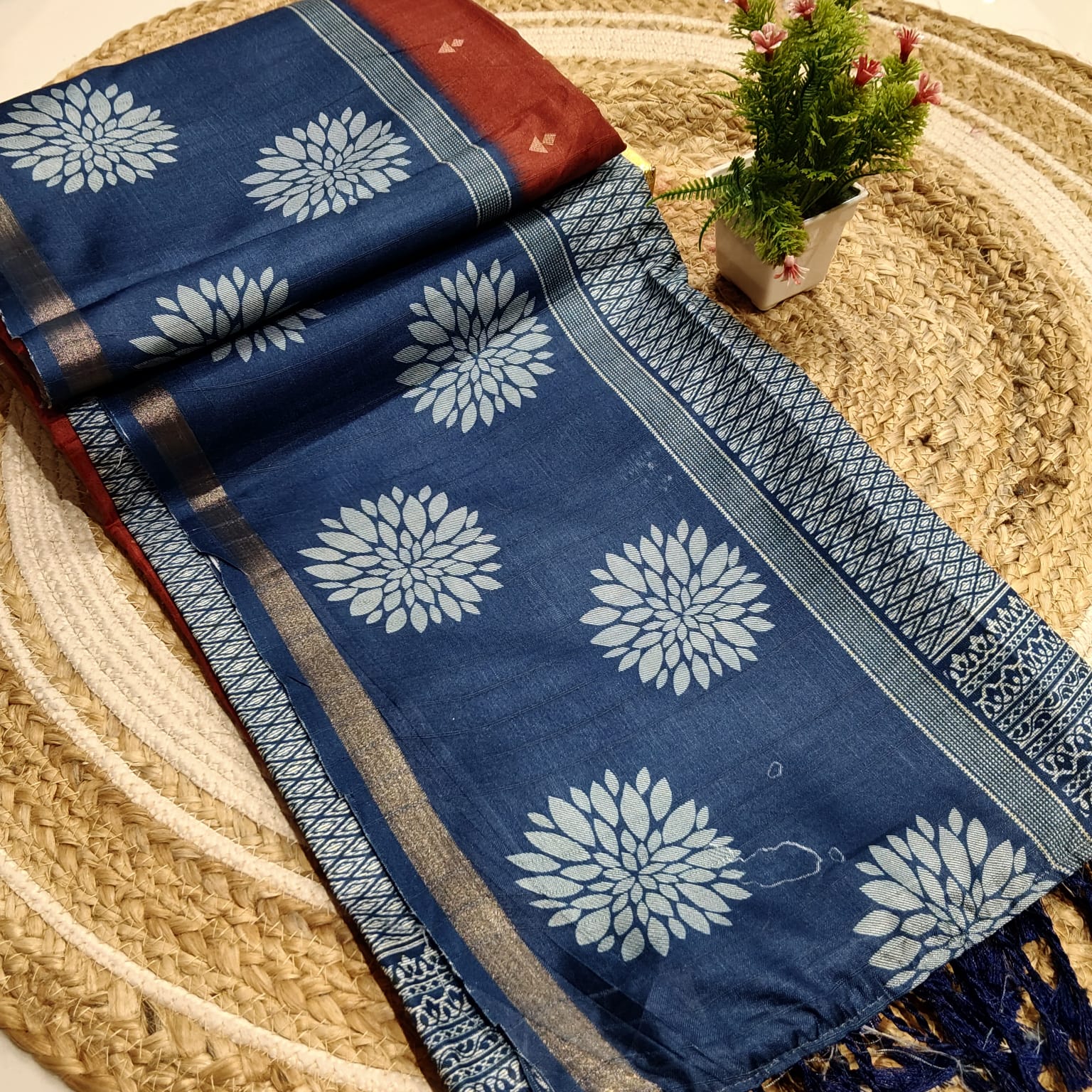 Offer Fancy Cotton Saree