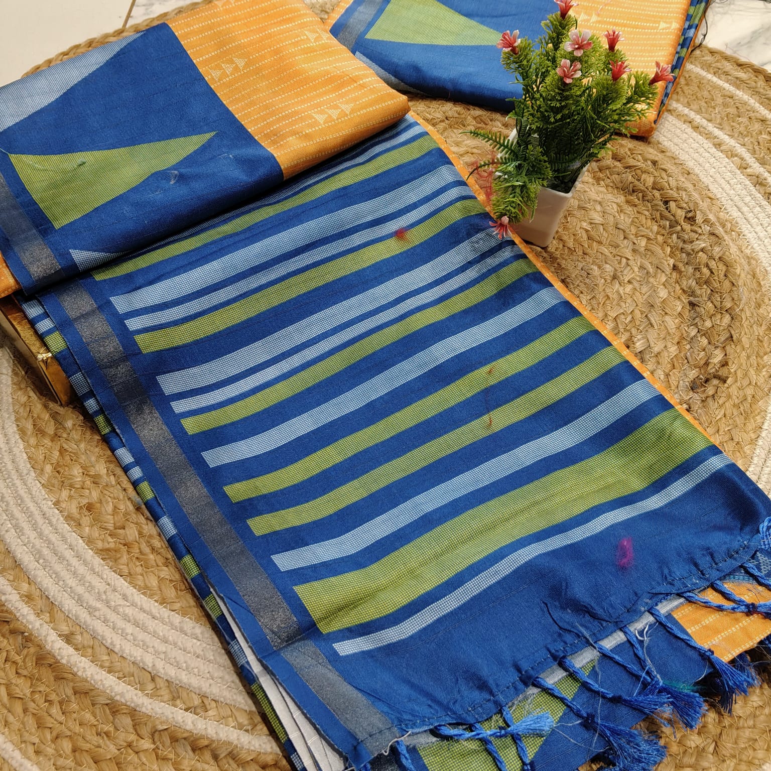 Offer Fancy Cotton Saree