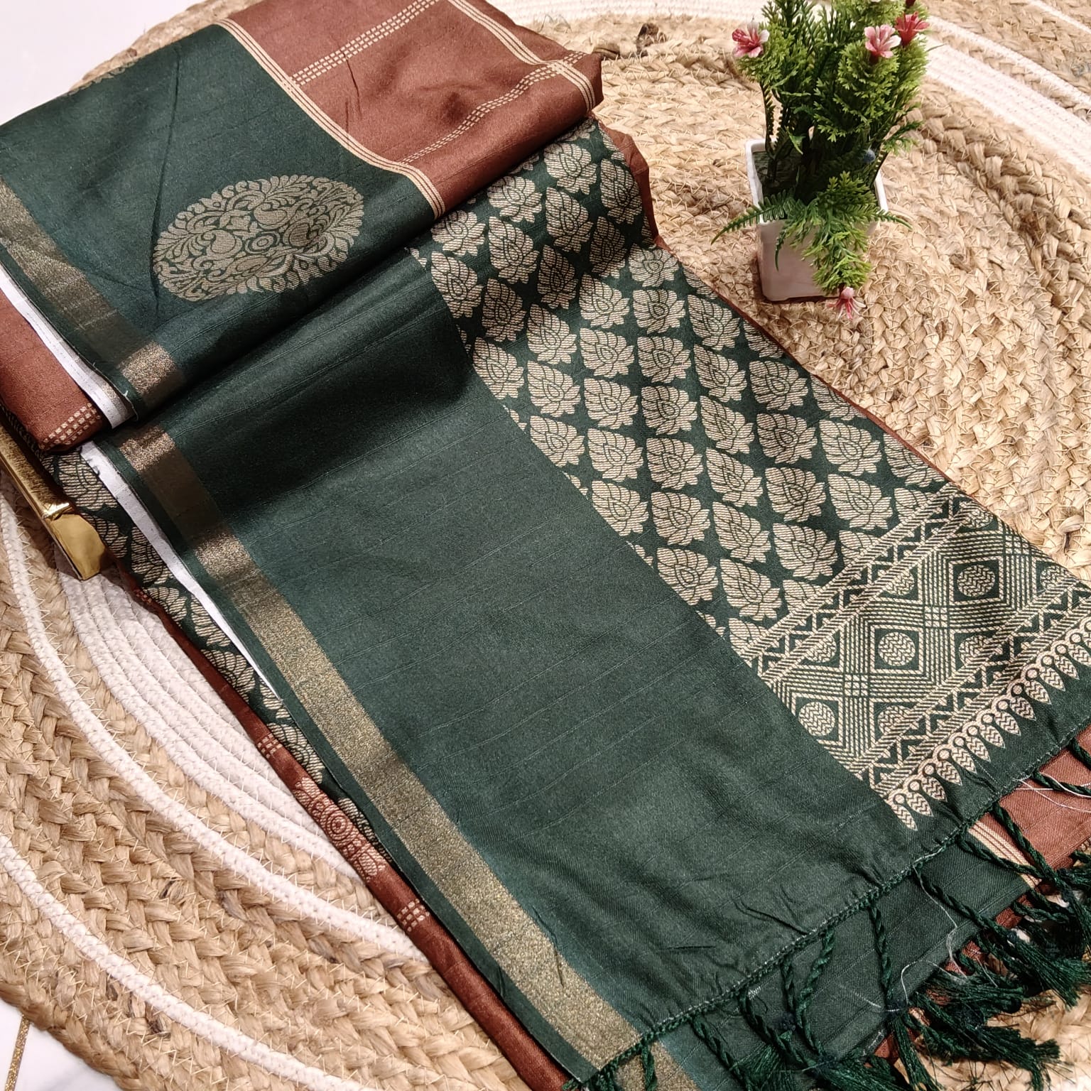 Offer Fancy Cotton Saree