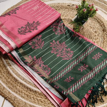 Offer Fancy Cotton Saree