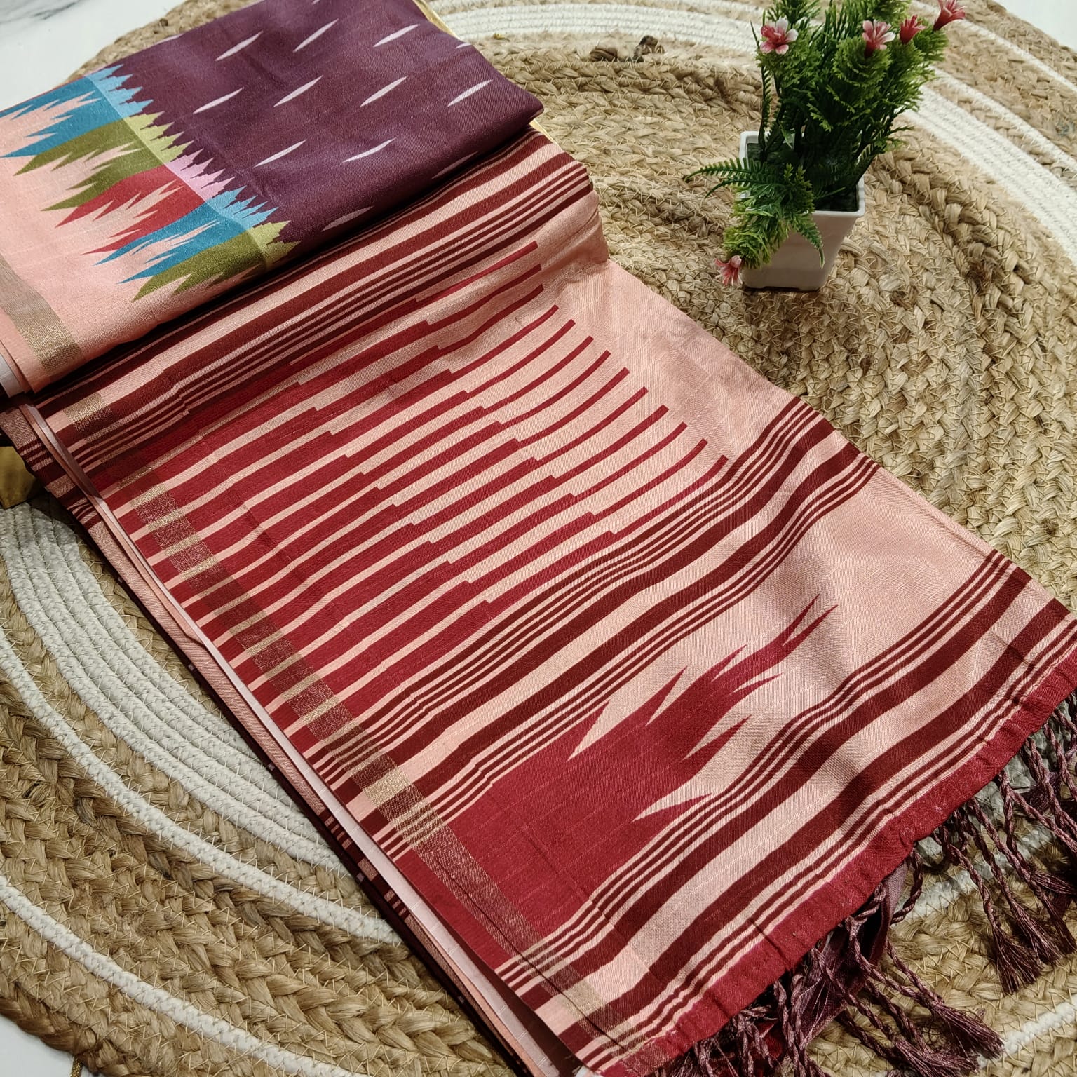 Offer Fancy Cotton Saree