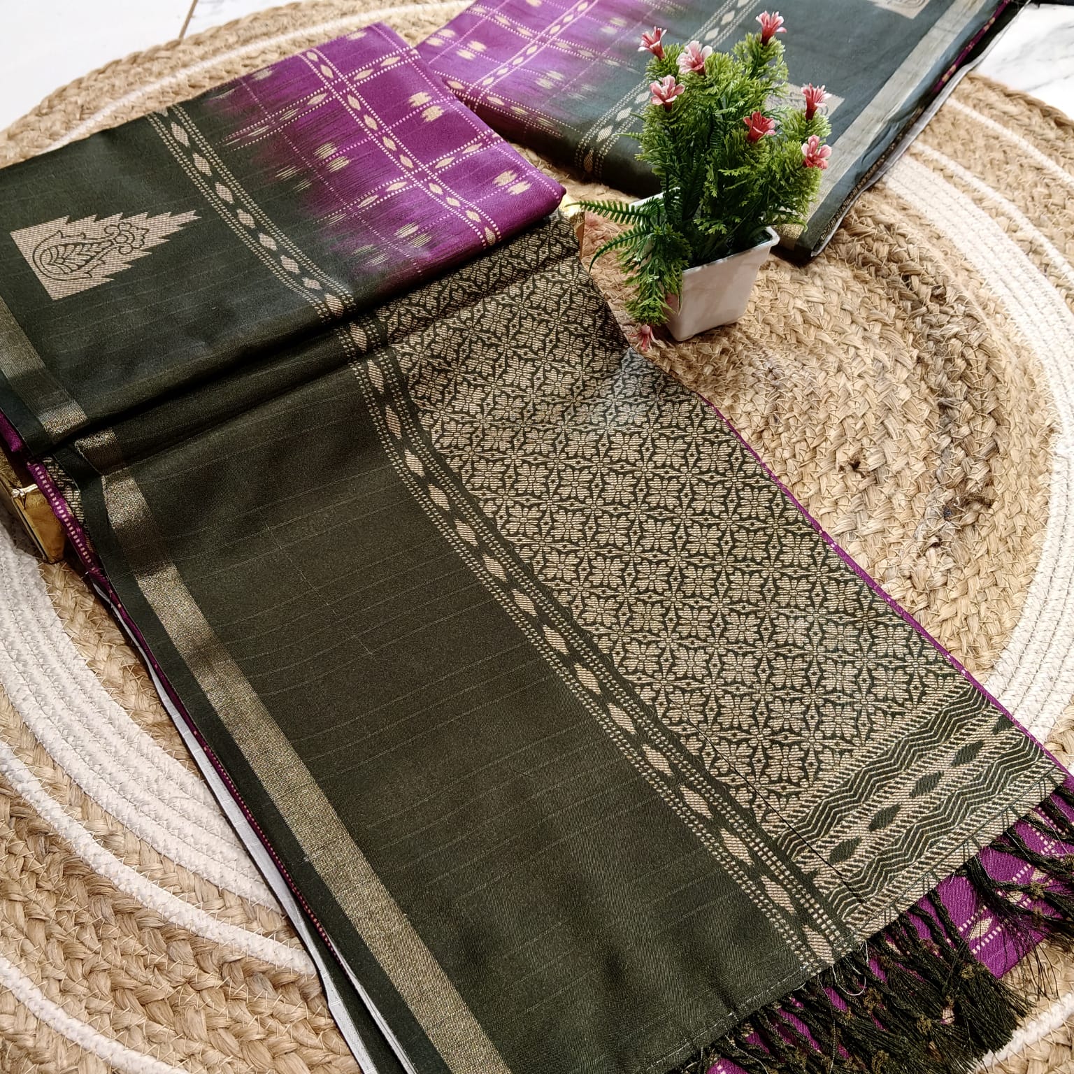 Offer Fancy Cotton Saree