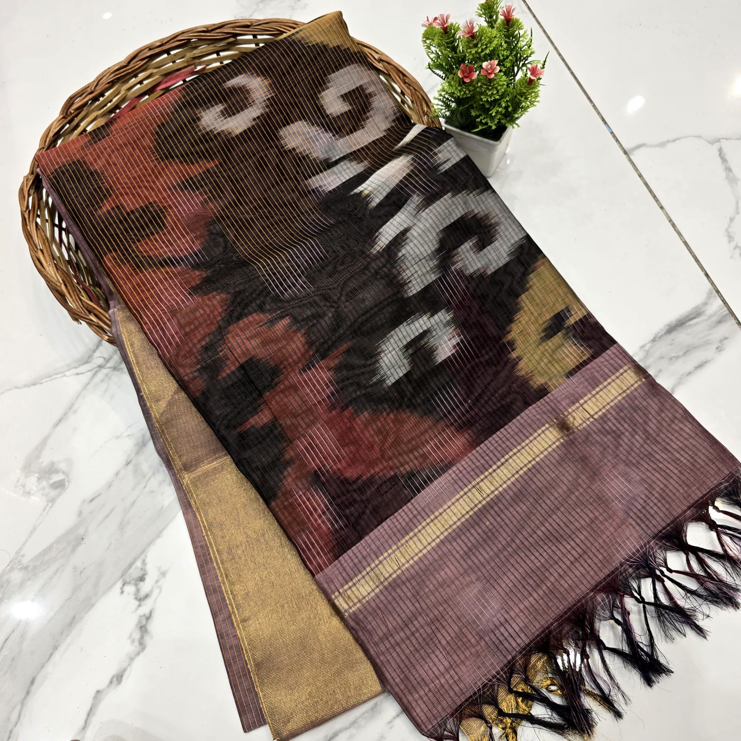 Pochampally Cotton Saree