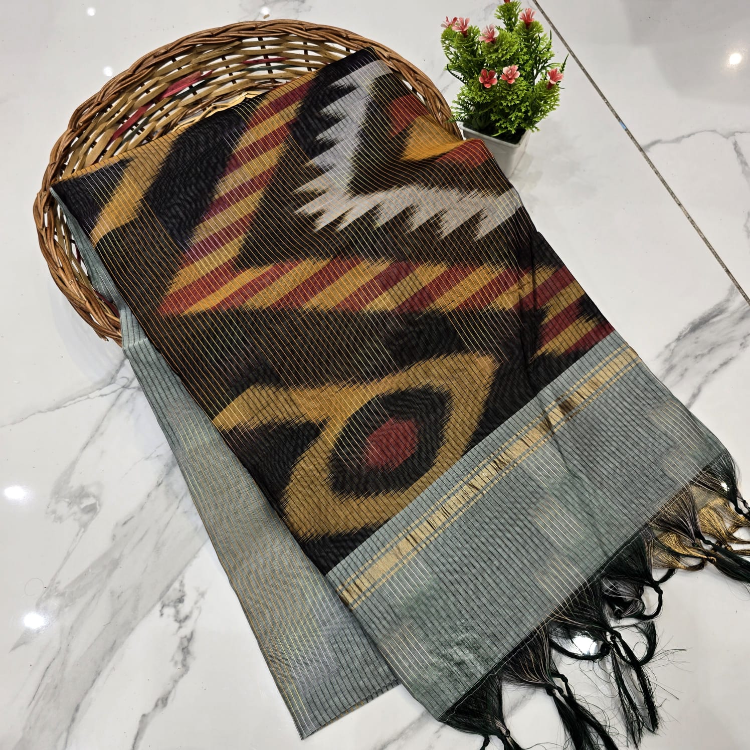 Pochampally Cotton Saree
