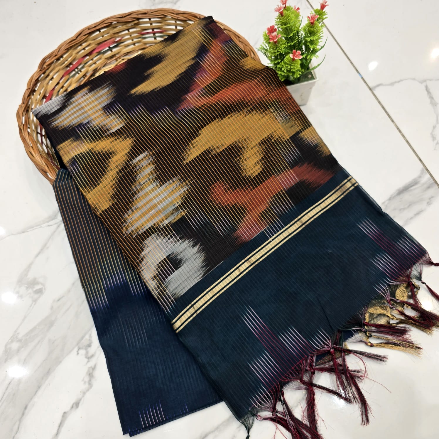 Pochampally Cotton Saree