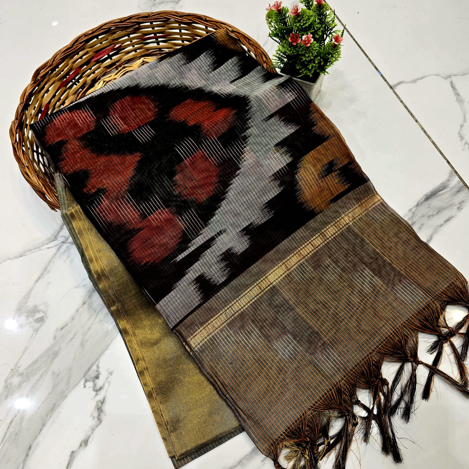 Pochampally Cotton Saree