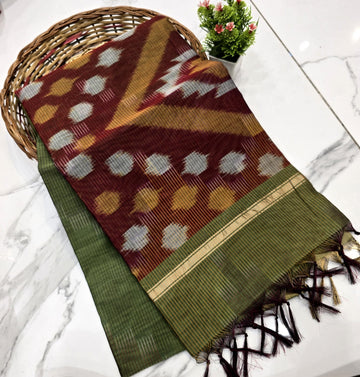 Pochampally Cotton Saree