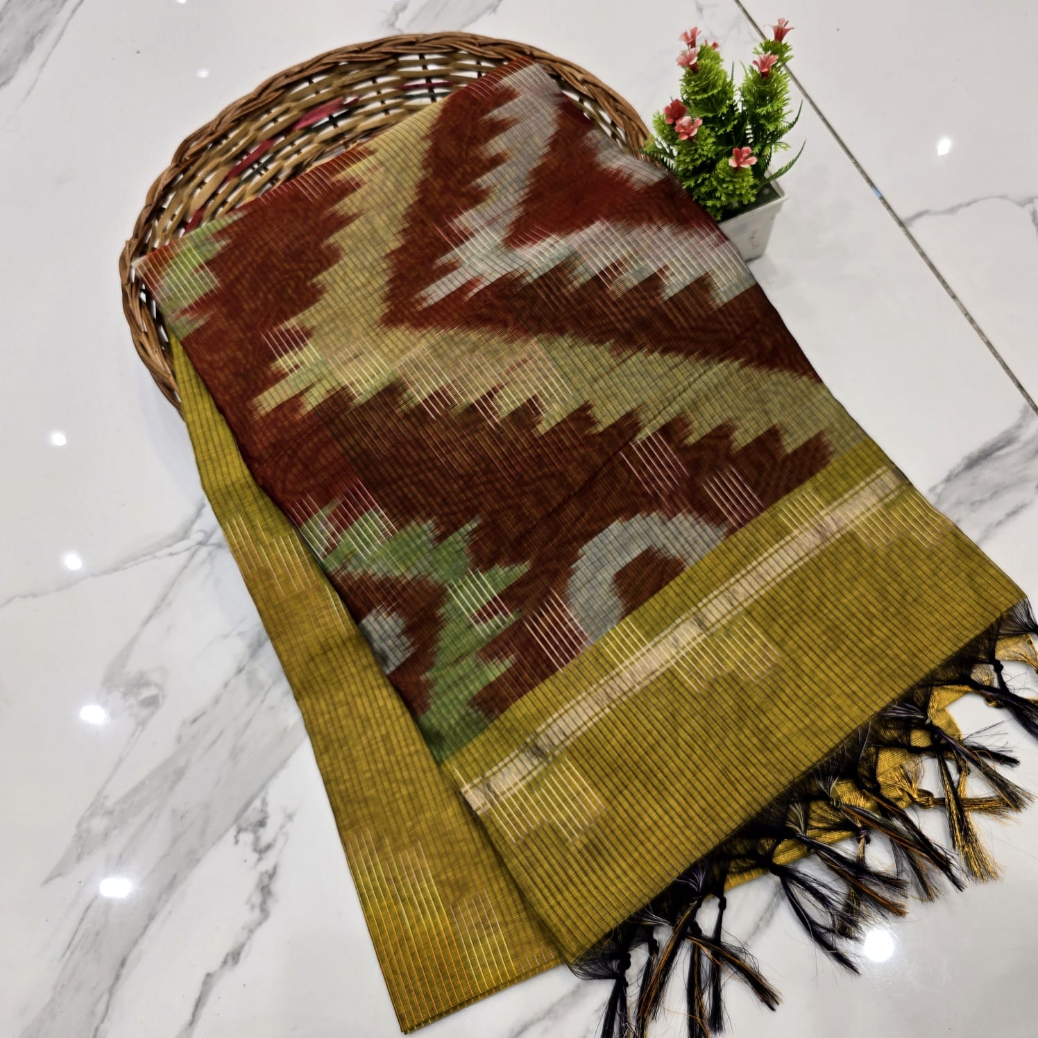 Pochampally Cotton Saree