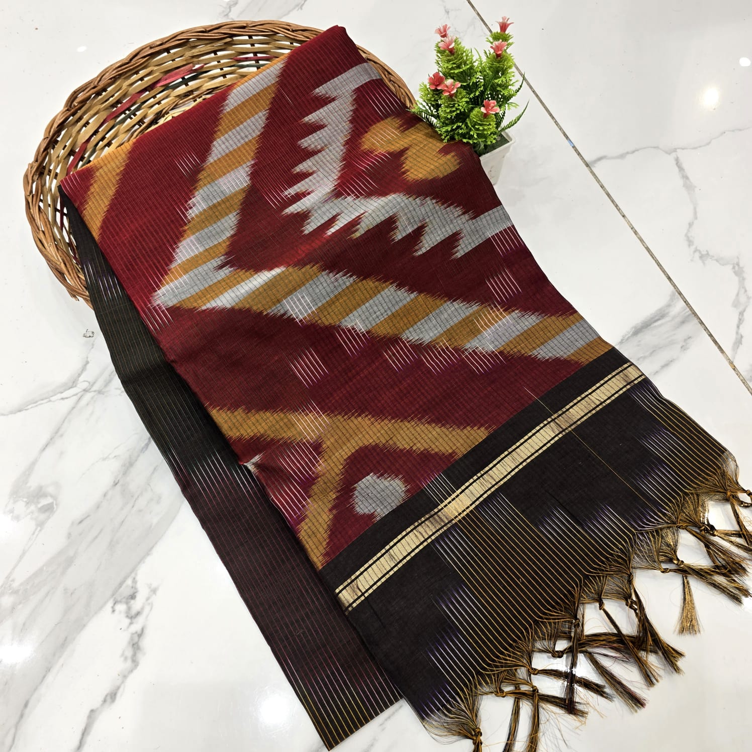 Pochampally Cotton Saree