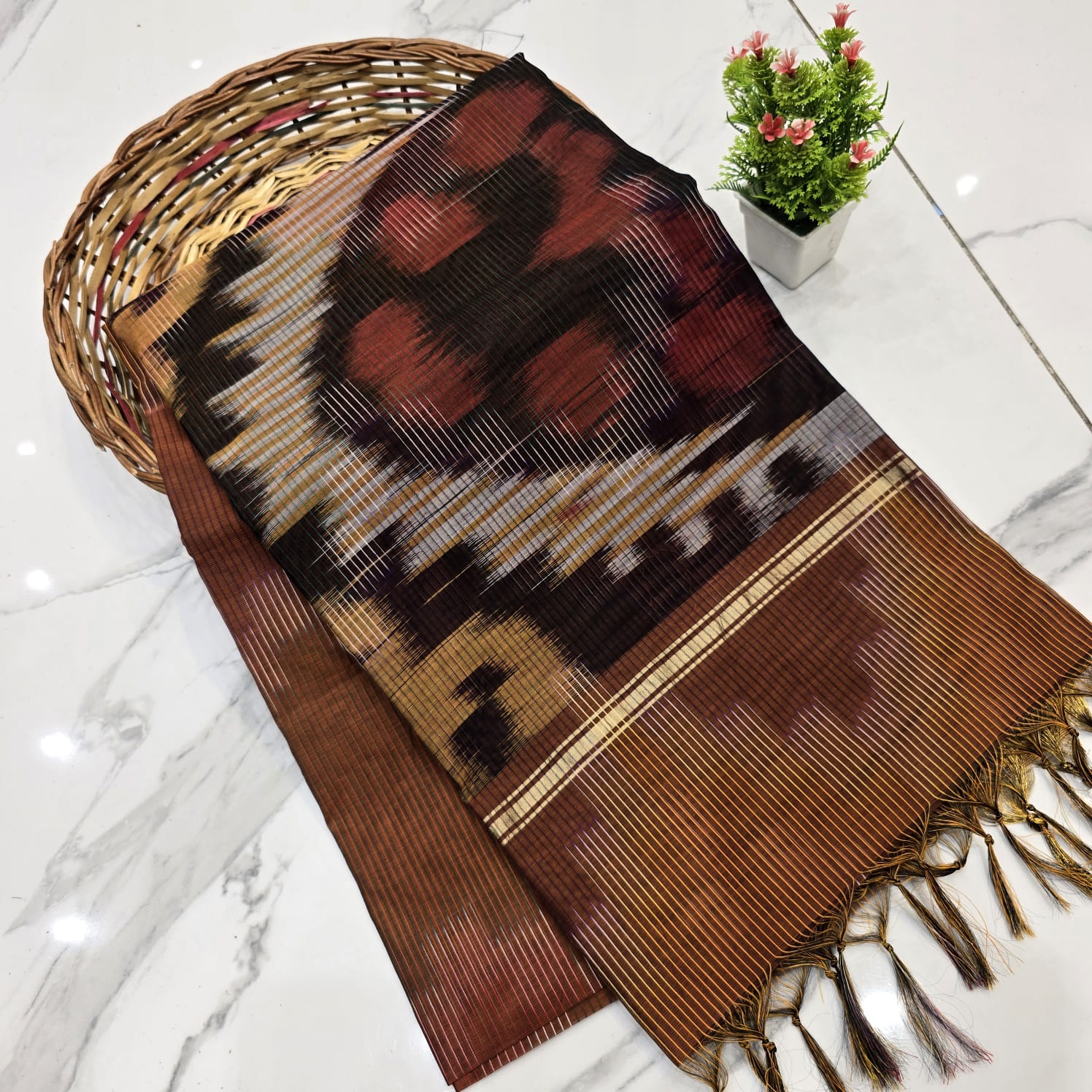 Pochampally Cotton Saree