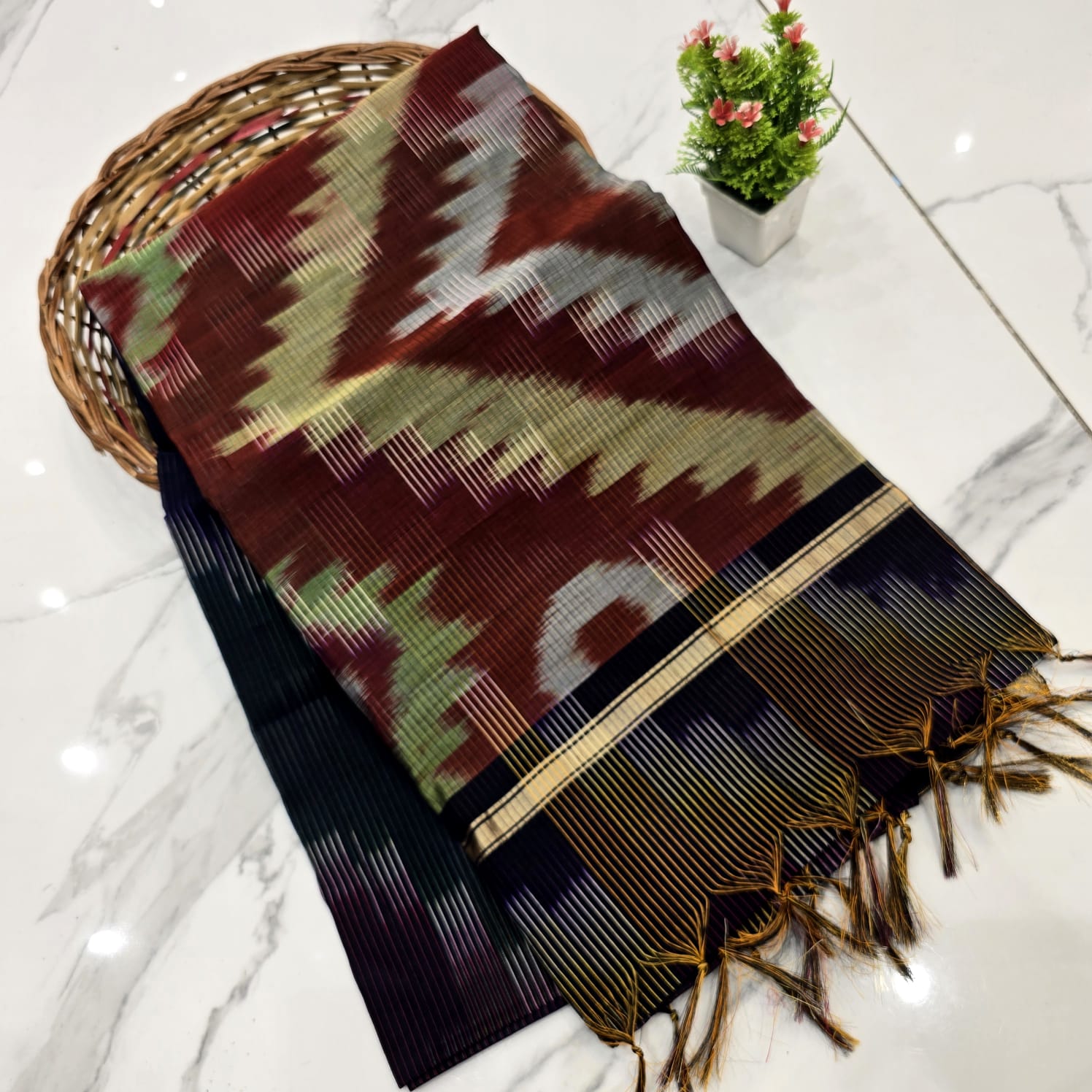 Pochampally Cotton Saree