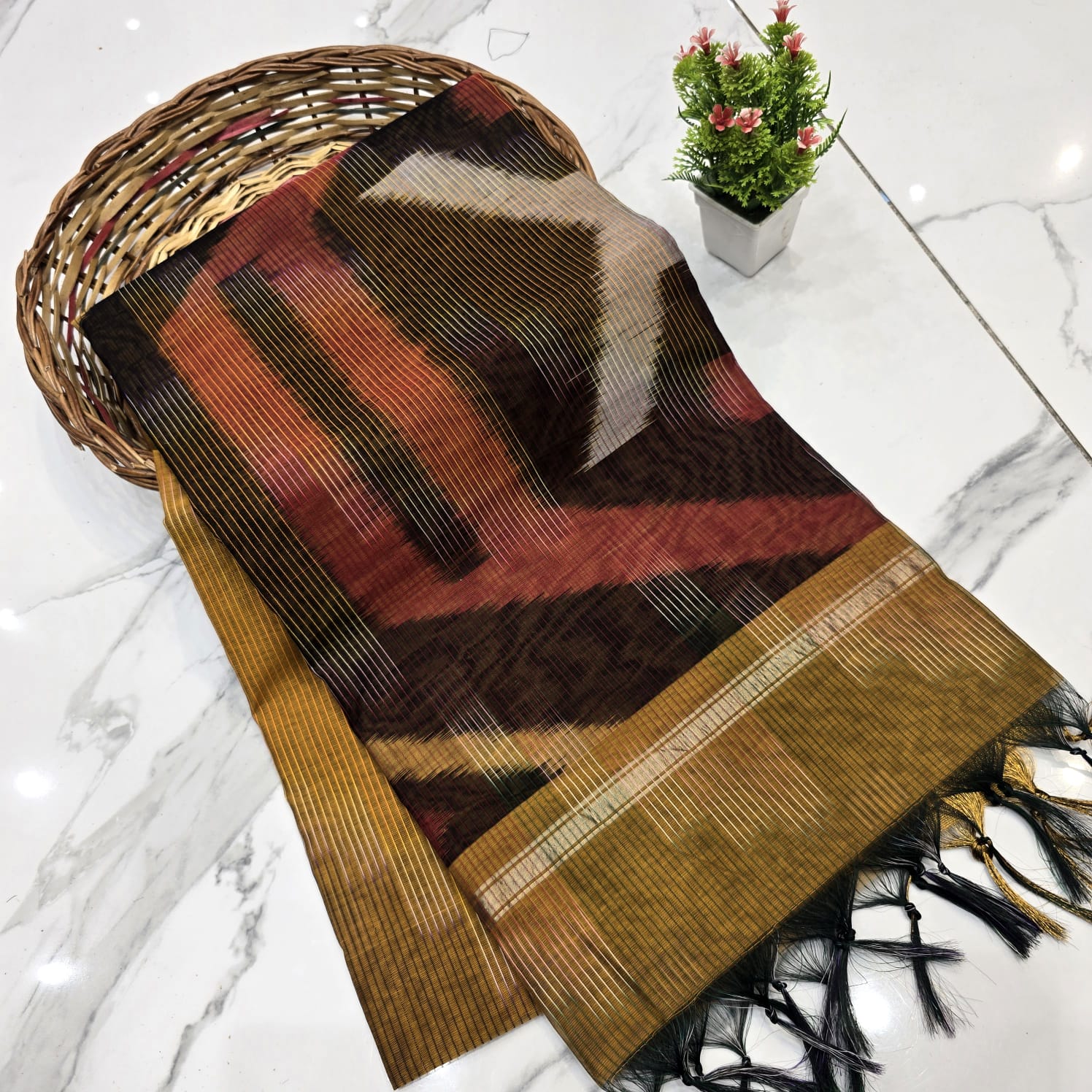 Pochampally Cotton Saree