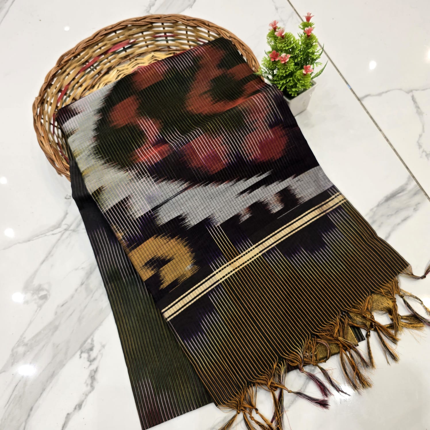 Pochampally Cotton Saree
