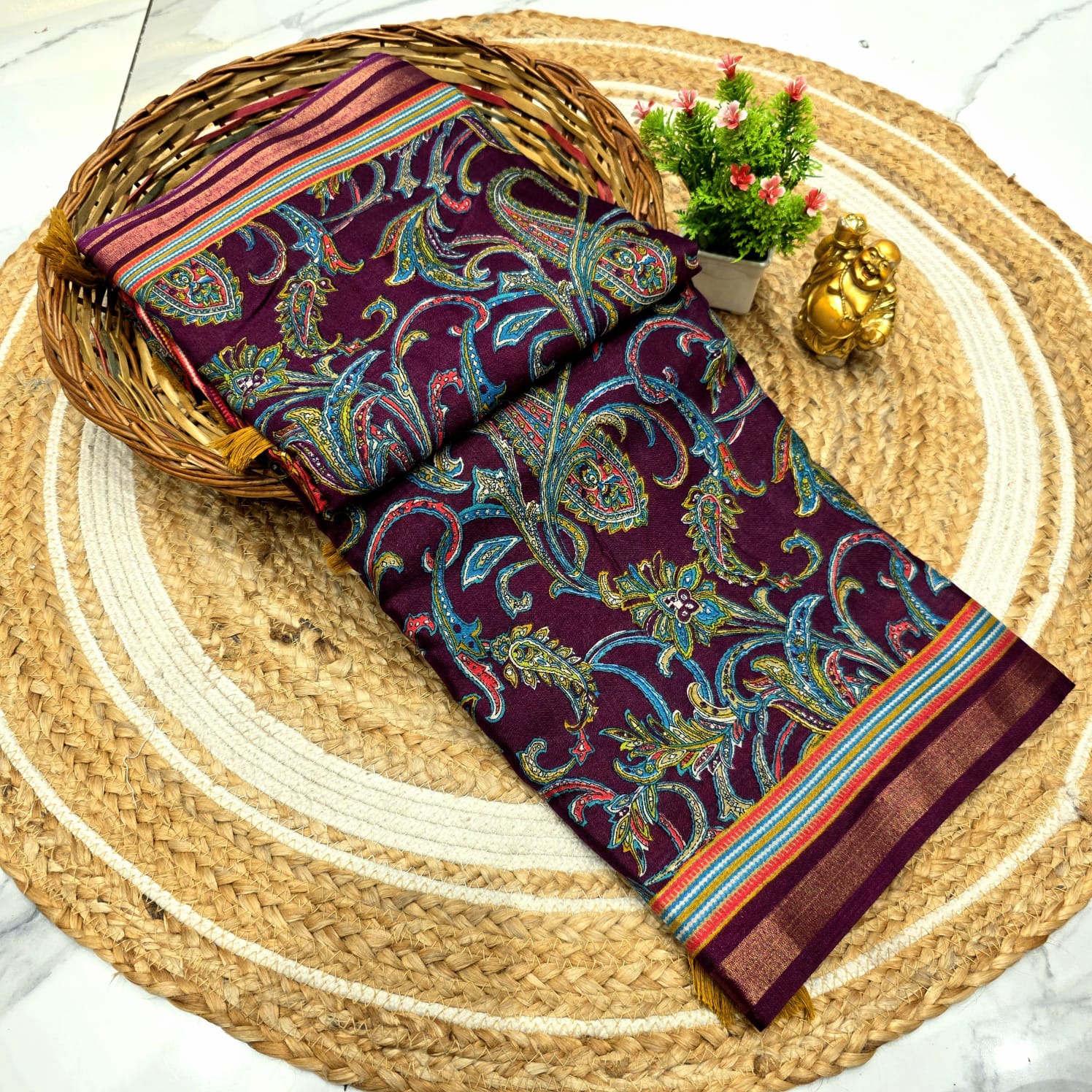 Malai Cotton Saree