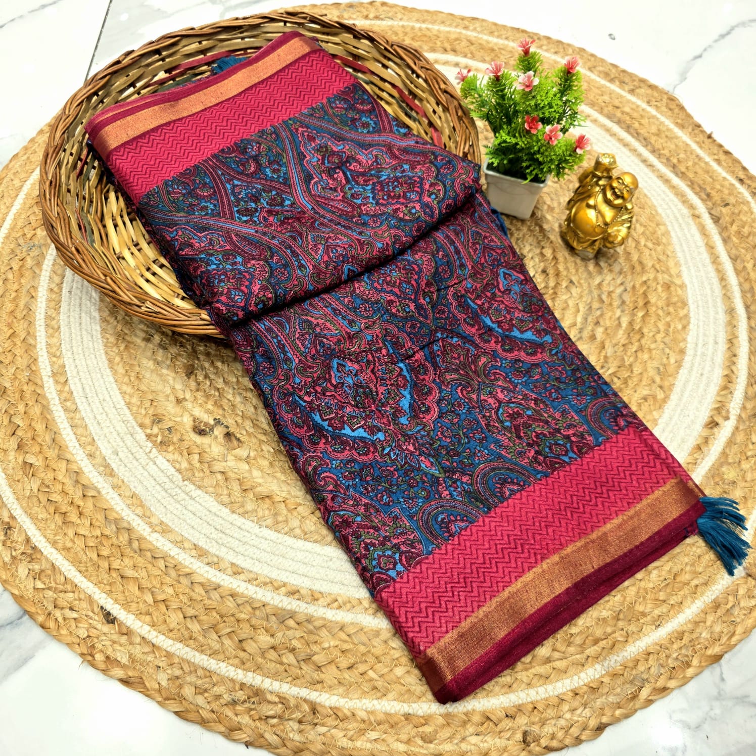 Malai cotton Saree