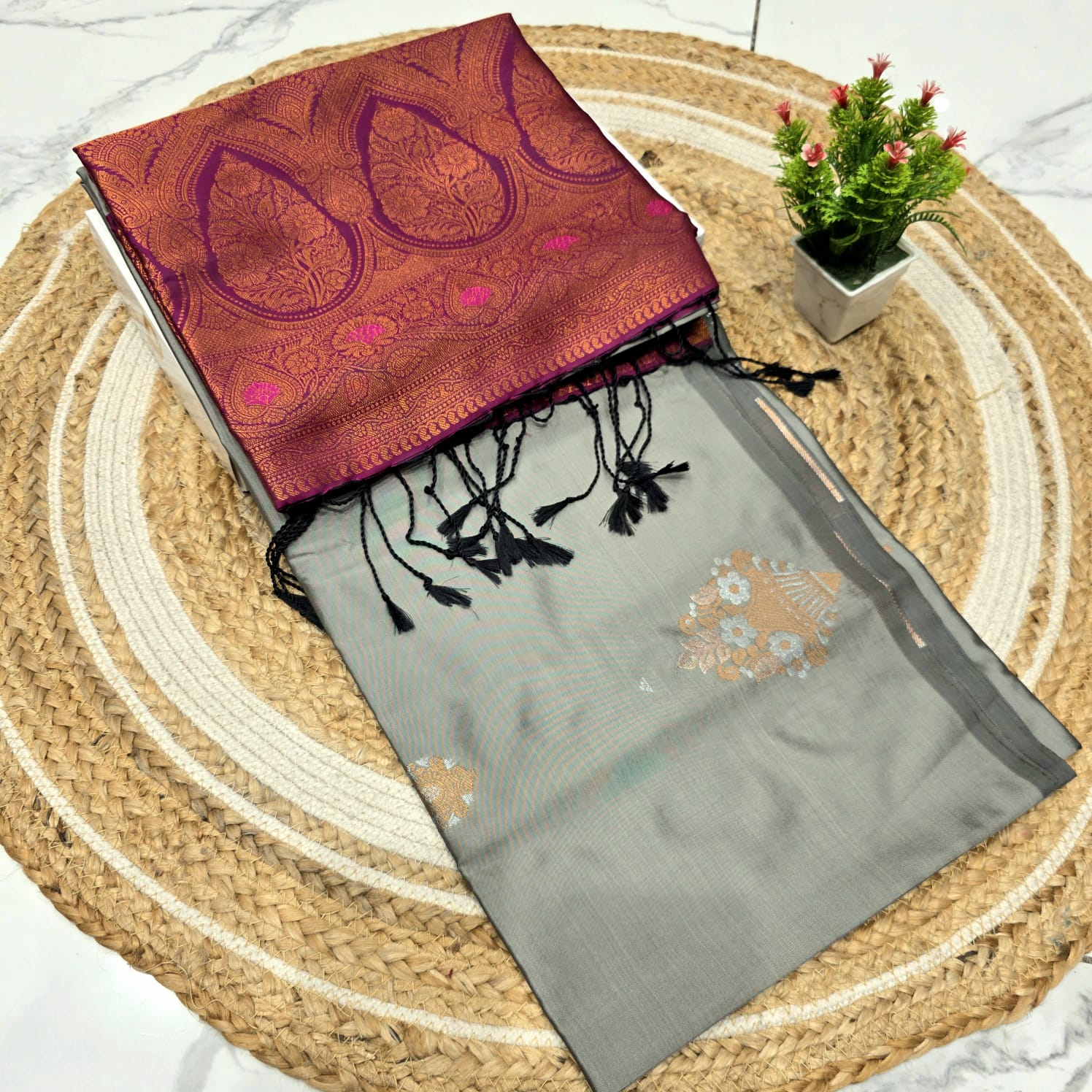 Georgius Soft Silk Saree