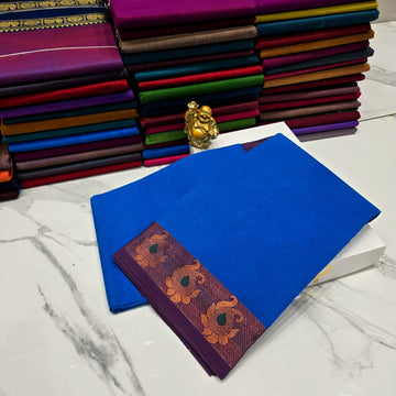 Traditional Chettinad Cotton Saree ( without blouse )