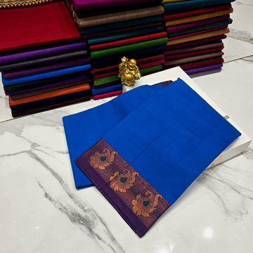 Traditional Chettinad cotton saree ( without blouse )