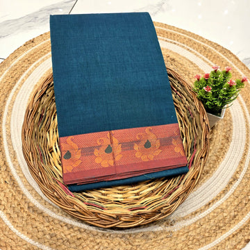 Traditional Chettinad cotton saree ( without blouse )