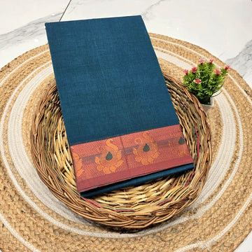 Traditional Chettinad cotton saree ( without blouse )