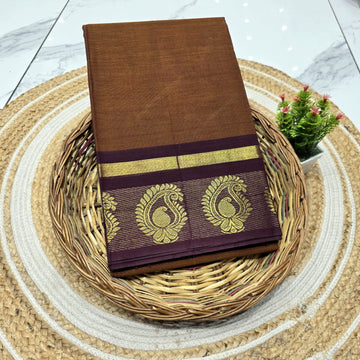 Traditional Chettinad cotton saree ( without blouse )