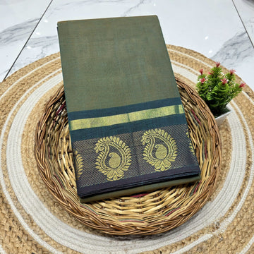 Traditional Chettinad cotton saree ( without blouse )