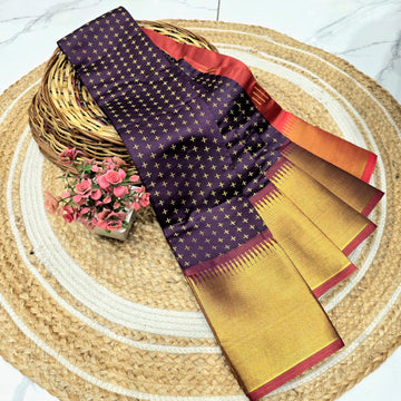 Rich Traditional Vairaoosi Silk Saree ( Same colour only
