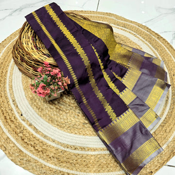 Rich Traditional Vairaoosi Silk Saree ( Same colour only