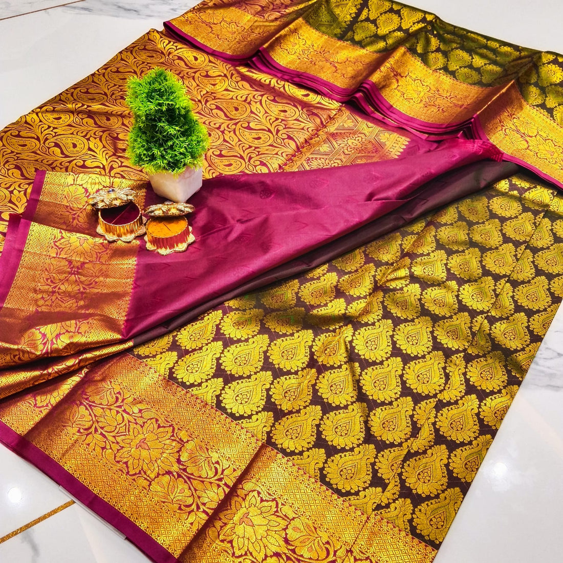 Premium Wedding Silk Saree