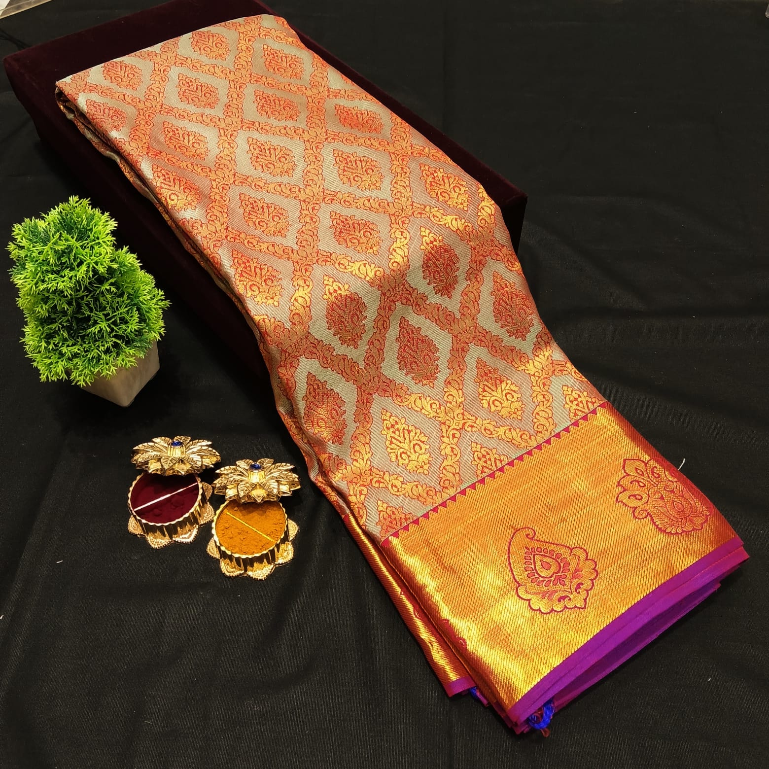 Premium Wedding Silk Saree