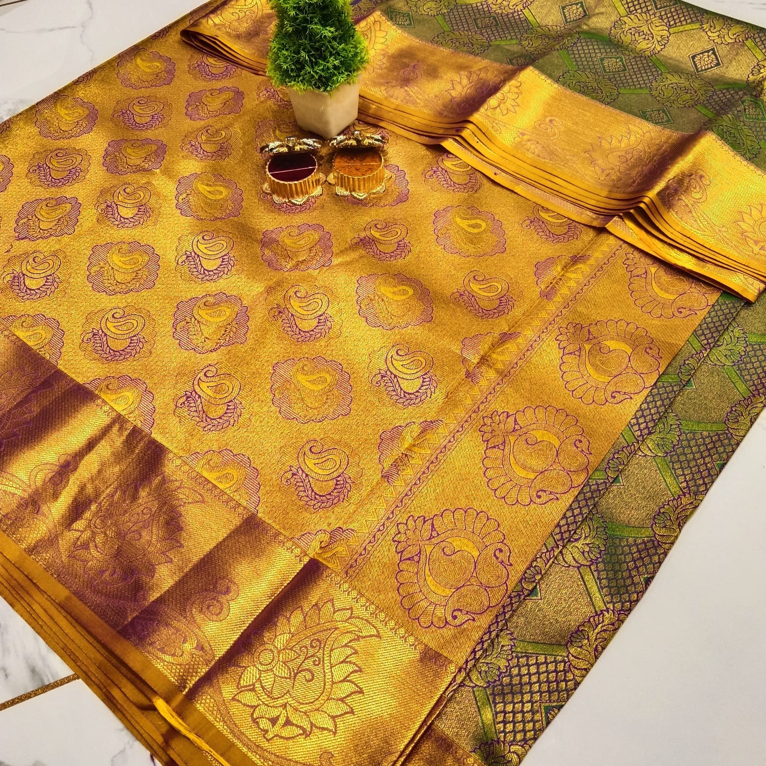 Premium Wedding Silk Saree
