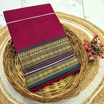 Chettinad Cotton Saree ( Without blouse )