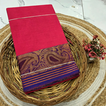Chettinad Cotton Saree ( Without blouse )