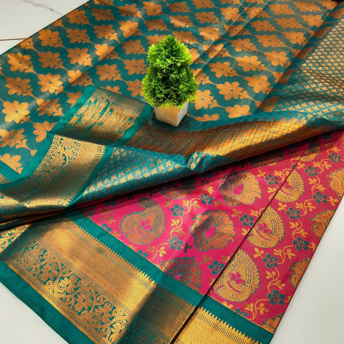 Jari Jacquard Tissue Saree