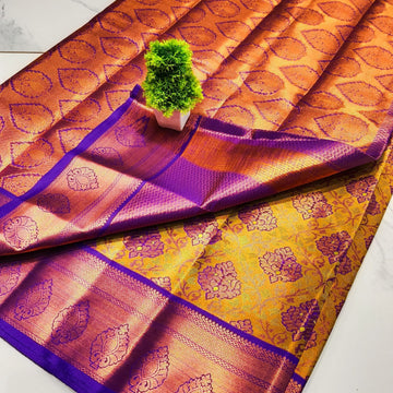 Jari Jacquard Tissue Saree
