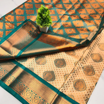 Jari Jacquard Tissue Saree