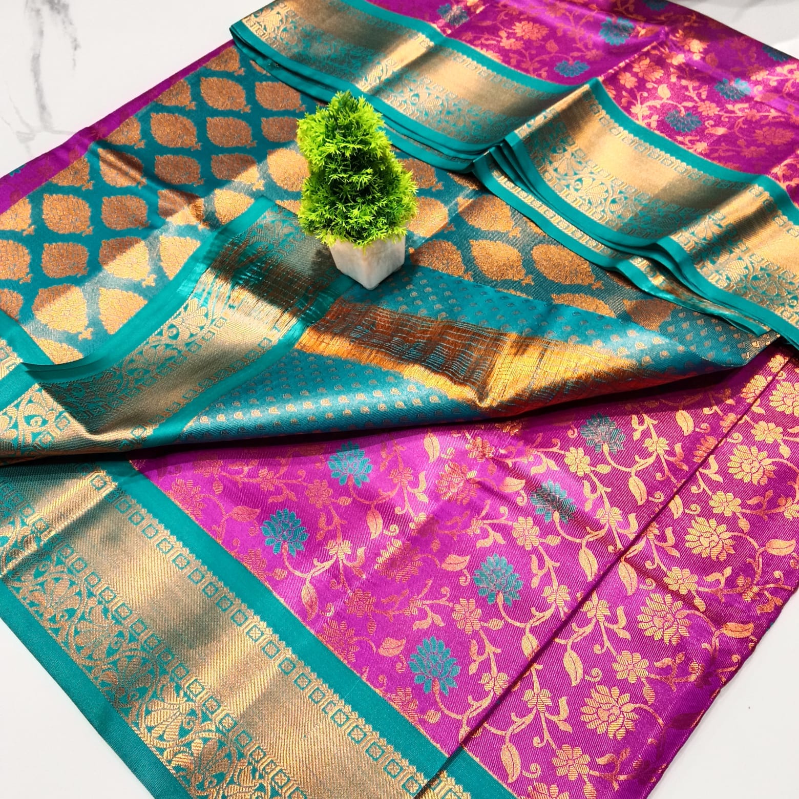 RESHMA TISSUE SAREE