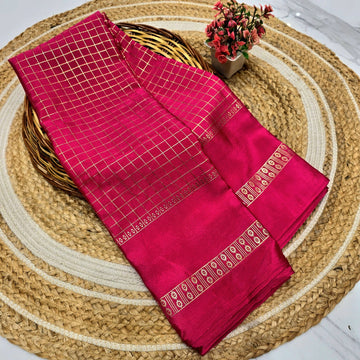Foil  Printing Saree