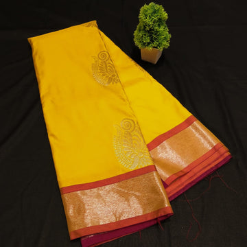 Mahalakshmi Border Saree