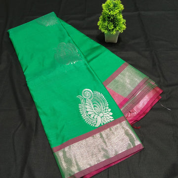 Mahalakshmi Border Saree