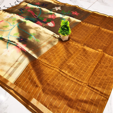 FANCY BRIDAL SOFT COTTON SAREE