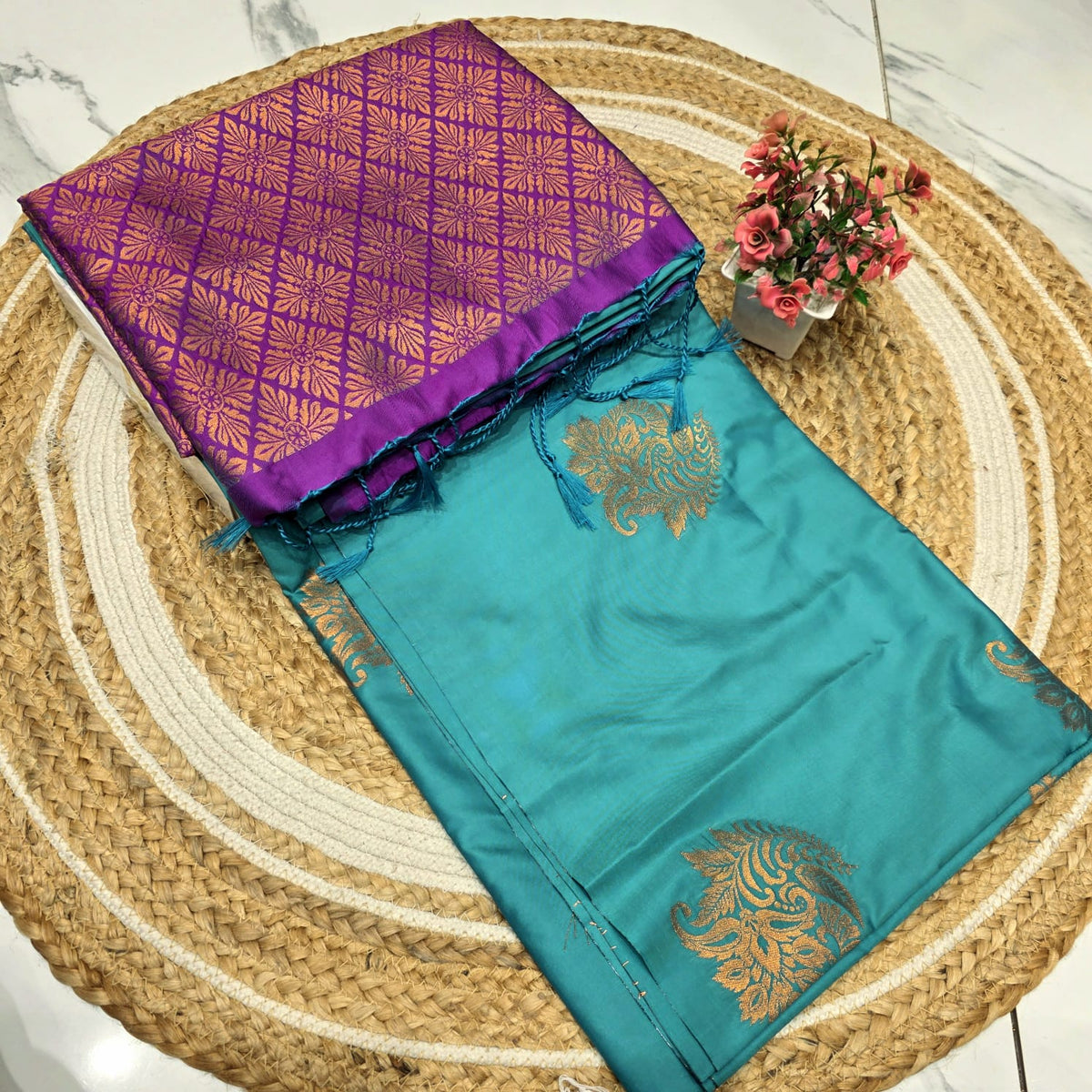 Luxury Soft Silk Saree ( Same Colour only dispatch )