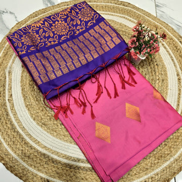 Luxury Soft Silk Saree ( Same Colour only dispatch )